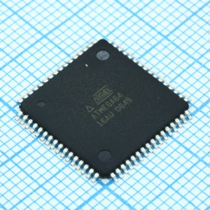 ATMEGA64-16AUR, Микроконтроллер 8-Бит, AVR, 16МГц, 32КБ Flash