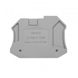 Изолятор торцевой для клемм TUR-2.5-TWIN D-TUR-2.5-TWIN