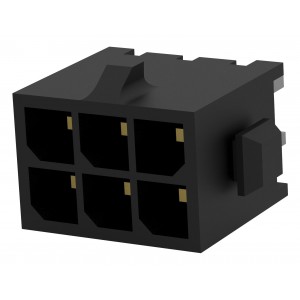 3-794632-6, Соединитель питания 6 контакт(-ов) 3мм луженый прямой монтаж в отверстие 6 терминала(-ов) 1 порт(-ов) лоток