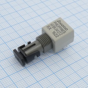 HFBR-2412TZ, Оптоволоконный приемник 5 МБод 820нм 8-Pin -40...+85 С (Plastic ST-Threaded Port)