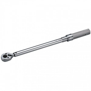 HW-T21-60340, Регулируемый динамометрический ключ с реверсивной трещоткой 1/2", 60...340 N-m с шагом 2,0 N-m, длина 610мм