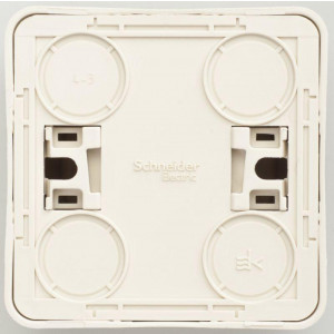 ЭТЮД О/У РОЗЕТКА без заземления со штороками 16А 250B, КРЕМОВЫЙ , Россия PA16-002K