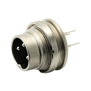 T 3362 400, Цилиндрические разъемы DIN Rear Mnt panel recpt 5 pin pcd dip solder