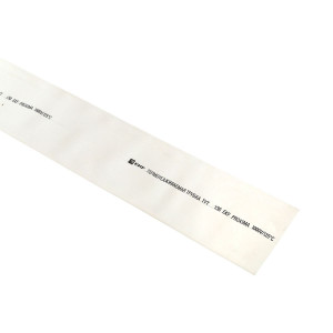 Термоусаживаемая трубка ТУТ нг 100/50 белая рулон PROxima tut-100-w