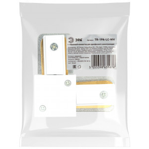 Коннектор TR-1PA-LС-WH L-образ. для 1ф шинопровода бел. Б0054465