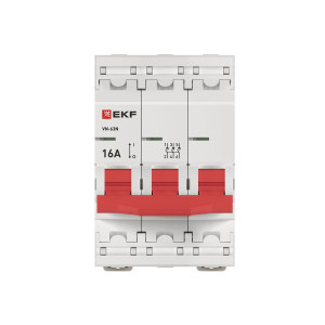 Выключатель нагрузки 3п 16А ВН-63N PROxima S63316