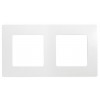 Рамка 2-м Etika бел. Leg 672502