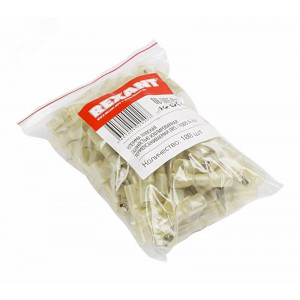 Клемма плоская полностью изолированная термоусаживаемая РПи-м-т 6.0-(6.3)/РпИм-т 6-7-0,8 гнездо 6.6 мм 4-6 мм2 желтый 08-0654