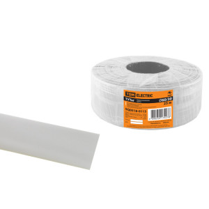 Термоусаживаемая трубка ТУТнг 60/30 белая (25 м/ролл) SQ0518-0113