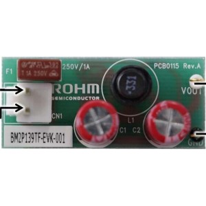 BM2P139TF-EVK-001, Средства разработки интегральных схем (ИС) управления питанием Reference Board For BM2P139TF