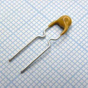 MF-R010, Самовосстанавливающийся предохранитель PTC 0.1A(hold) 0.2A(trip) 60V 40A 0.38W 4s 2.5Ohm Radial 7.4 X 3.1mm Bulk