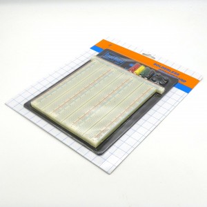 Плата макетная б/пайки ZY-206, плата макетная без пайки на 2390 точек с клеммами питания