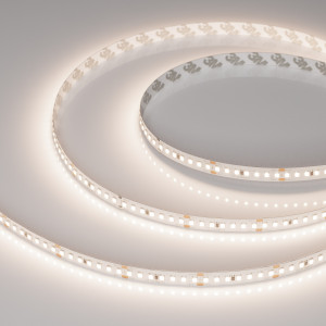 Лента UL-A168-10mm 24V Day4000 (17 W/m, IP20, 5m) 042324, Светодиодная лента UL-A168, открытая. Светодиоды 2835, 168 шт/м (840 шт на 5 м), белая плата, ширина 10 мм, скотч 3M. Цвет ДНЕВНОЙ 4000 K, цветопередача CRI>90, угол 120°. Питание 24V, мощность 17 Вт/м (85 Вт на 5 м). Размеры 5000x10x1.5 мм. Мин. отрезок