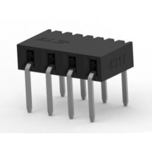 2314936-4, Межплатные и промежуточные соединители 4P,2MM,B-B,REC,SRHZ, 2.8,0.1AU,TB