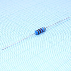 MFR100JT-73-1K1, Резистор металлопленочный 1Вт 1.1кОм ±5% ±100 ppm/°C