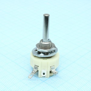 ППБ-1А  10К ±10%, Резистор переменный проволочный 10кОм ±10% 1Вт