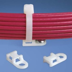 TA1S8-M69, Cable Ties Tie Anchor Mount #8 Screw (M4) Flame R