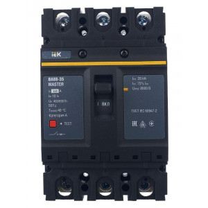 Выключатель автоматический 3п 250А 35кА ВА88-35 MASTER SVA30-3-0250-02