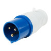Вилка переносная 013 2P+PE 16А 220В IP44 11-8900