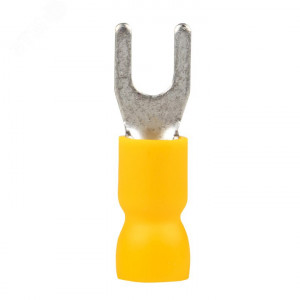 Наконечник вилочный изолированный НВИ 6.0-5 (50шт.) PROxima nvi-5.5-5n