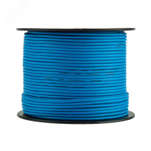 Провод ПГВА 1х1,50мм2, синий, бухта 100м