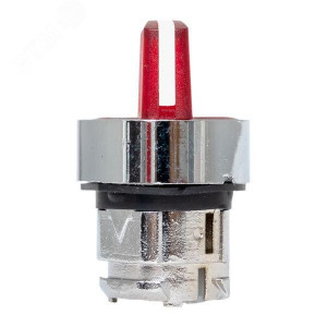 Исполнительный механизм переключателя ХB4 красный на 2 положения возвратный без фиксации, с подсветкой с короткой ручкой PROxima XB4BD2L-R