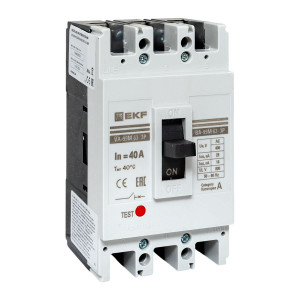 Выключатель автоматический 3п 63/40А 25кА ВА-99М PROxima mccb99-63-40m