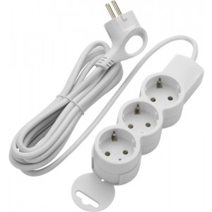 Удлинитель 3х3м с заземл. ПВС 3х0.75 32005 2