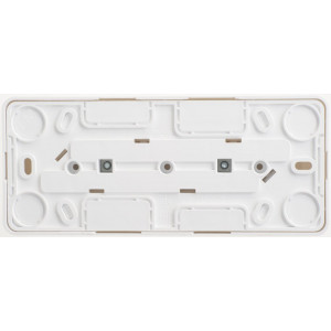 ЭТЮД O/У тройная РОЗЕТКА без заземления со штороками 16А 250B, БЕЛЫЙ, Россия C3(2) PA16-010B