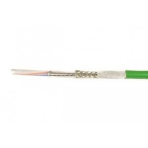 74005 GR002, Многожильные кабели 22AWG 4C CAT5 SHLD 500FT SPOOL GREEN