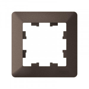 ATLASDESIGN AIR 1-постовая РАМКА, МОККО/дымчатый черный ATN220601