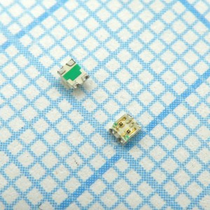 KPTB-1612SURKCGKC, Светодиод smd 1,6х1,25мм/красный/630нм/70-220мкд - зеленый/570нм/18-50мкд/прозрачный/120°