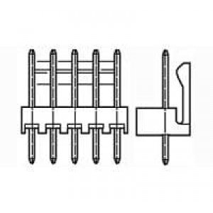 4-647050-0, Проводные клеммы и зажимы 10P MTA100 HDR ASSY F/L HITEMP