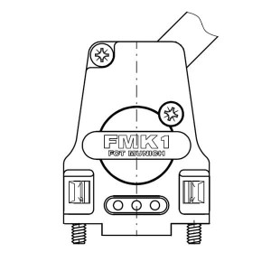 173111-0242, Корпуса разъемов D-Sub  HOOD, NON-MAG