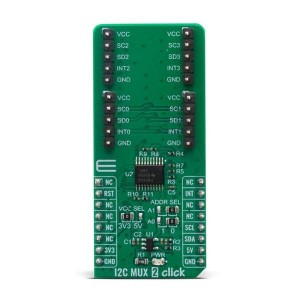 MIKROE-4094, Средства разработки интегральных схем (ИС) переключателей I2C MUX 2 Click