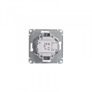 Переключатель проходной 1-кл. СП Glossa 10А IP20 (сх. 6а) 10AX с подсветкой механизм бел. SE GSL000163