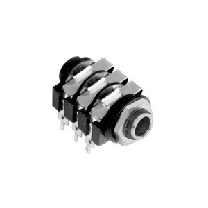 ACJM-MC, Телефонные разъемы 1/4"Combination HOR CHASSIS CONN