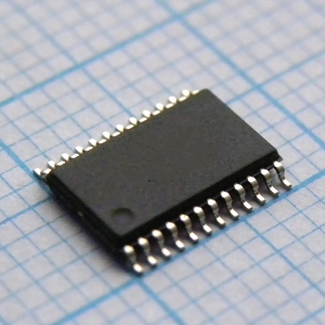 SN74CBTD3384PWR, 10-битный шинный переключатель на полевых транзисторах, 24-TSSOP