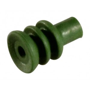 347874-1, Аксессуар разъема защитное уплотнение силикон зеленый автомобильного применения
