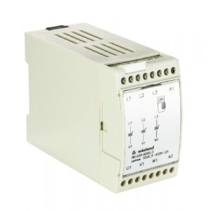 Контактор CEMOS-SSAC3-400V-2A, Трехфазный электронный контактор серии CEMOS, рабочее напряжение: 24 V AC/DC, номинальное напряжение переключения: 400 V AC, коммутируемый ток: 2 A, с винтовой фиксацией провода,