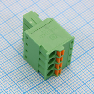 15EGTKD-3.81-04P-14-00, Разъемный клеммный блок, Серия 15EGTKD-3.81 4 контакта