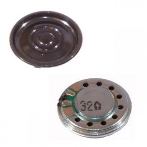 S1591, Динамик 32 Ом, 0,5Вт, d=20мм, h=3.8мм