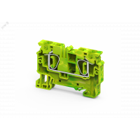 ARMAFIX Клемма пружинная CX6 PE 6мм2 проходная заземляющая IEK AF-CT41-00-K52-006