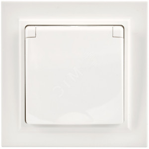 BRITE Роз. с кр. 16А IP44 РСбш10-3-44-БрБ бел. в сб. BR-R16-16-44-K01-F-PRO