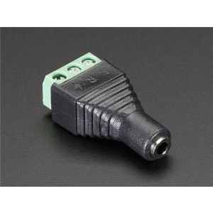 2791, Принадлежности Adafruit  3.5mm (1/8) Stereo Audio Jack Terminal Block
