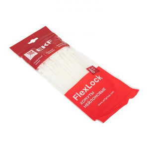 Хомут P6.6 стандартный (б), 4.6x180 (100шт) FlexLock PROxima plc-fl-ctsw-4.6x180