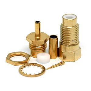 1703-1571-003, РЧ соединители / Коаксиальные соединители 75OHM M STR BHD CR 2.6/50S