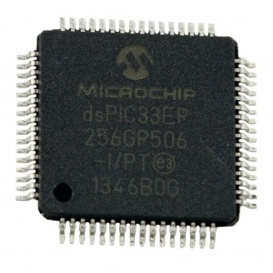 DSPIC33EP256GP506-I/PT, Микроконтроллер 16-бит 256кБ Флэш-память 64TQFP