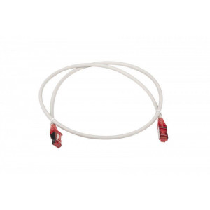 Патч-корд кат.5E F/UTP экранир. LSZH PC-LPM-STP-RJ45-RJ45-C5e-1M-LSZH-GY 1м сер. 42308