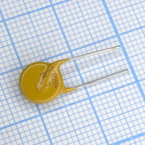 LB160LVF, Самовосстанавливающийся предохранитель PTC 0.16A(hold) 0.37A(trip) 265V 2A 15s 2.5Ohm, радиальные выводы, 9 X 12.5 X 3.8mm, россыпью